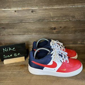 Nike Air Force 1 Independence Day Red White Blue Shoes Size 6.5 Kids 8 Womens